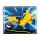 Acryl-Display f&uuml;r LEGO&reg; 72152 Pok&eacute;mon Pikachu und Pok&eacute;ball  (Mit Hintergrundbild & schwarzem Boden)