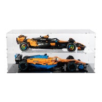 Acrylic display for LEGO&reg; 42228 McLaren MCL39 F1 Car (With clear base, stackable)