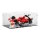 Acrylic display for LEGO&reg; 11375 Ferrari F2004 & Michael Schumacher (With black floor)