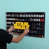 Acryl-Wand-Display f&uuml;r 128 LEGO&reg;  Star Wars...