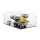 Acryl-Display f&uuml;r LEGO&reg; 75447 Star Wars - Razor Crest (Mit schwarzem Boden)