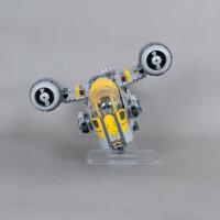 Acryl-St&auml;nder f&uuml;r LEGO&reg; 75447 Star Wars - Razor Crest (Angewinkelt 6 cm hoch)