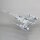Supporto 2 in 1 in acrilico per LEGO&reg; 75442 Star Wars - N-1 Starfighter del Mandaloriano (regolabile)