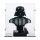 Acryl-Display f&uuml;r LEGO&reg; 75439 Star Wars - Darth Vader B&uuml;ste (Mit schwarzem Boden)