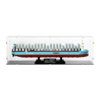 Acrylic display for LEGO&reg; 40955 Maersk Dual-Fuel...