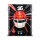 Display in acrilico per LEGO&reg; 43014 Casco di Charles Leclerc Scuderia Ferrari HP (con immagine di sfondo e base nera)