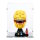 Acrylic display for LEGO&reg; 43022 Scuderia Ferrari HP Lewis Hamilton Helmet (With black floor)