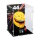 Acryl-Display f&uuml;r LEGO&reg; 43022 Scuderia Ferrari HP Lewis Hamilton Helm (Mit Hintergrundbild & schwarzem Boden)