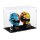 Acrylic display for 2 x LEGO&reg; F1 helmets (with black base)