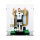 Display in acrilico per 43015 Lionel Messi &ndash; Leggenda del calcio (con fondo nero)