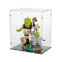 Acryl-Display f&uuml;r LEGO&reg; 72423 Shrek,  Esel und...
