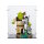 Display in acrilico per LEGO&reg; 72423 Shrek, Ciuchino e Gatto con gli Stivali (con fondo nero)