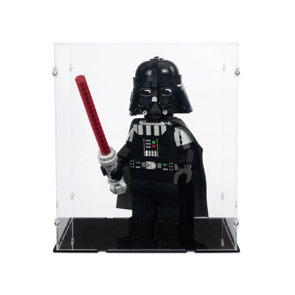 Acryl-Display f&uuml;r LEGO&reg; 75461 Star Wars - Grosse Darth-Vader Minifigur (Mit schwarzem Boden)