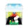 Acryl-Display f&uuml;r LEGO&reg; 21368 Peanuts -Snoopys Hundeh&uuml;tte (Mit Hintergrundbild & schwarzem Boden)