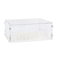 Pr&eacute;sentoir en acrylique pour LEGO&reg; 40926 SEGA Genesis Console (avec fond blanc)