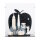 Pr&eacute;sentoir en acrylique pour LEGO&reg; 21066 New York City - la grosse pomme (avec fond noir)