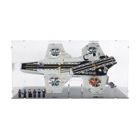 Acryl-Display XL & 2in1 St&auml;nder f&uuml;r LEGO&reg; 76354 S.H.I.E.L.D.-Helicarrier (Mit schwarzem Boden)