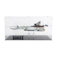Acryl-Display XL & 2in1 St&auml;nder f&uuml;r LEGO&reg; 76354 S.H.I.E.L.D.-Helicarrier (Mit schwarzem Boden)