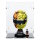 Display in acrilico per LEGO&reg; 43023 Casco di Lando Norris McLaren Mastercard F1 Team (con fondo nero)