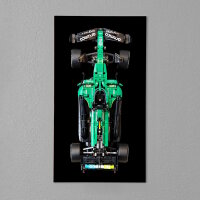 Acryl-Wand-Display f&uuml;r LEGO&reg; 42240 Aston Martin...