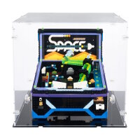 Acrylic display for LEGO&reg; 11374 Arcade Pinball Machine (With black floor)