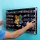Acryl-Wand-Display f&uuml;r 116 LEGO&reg; Harry Potter Minifiguren und HP Logo 76462 (Mit schwarzem Hintergrund)