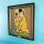 Acryl-Wand-Display f&uuml;r LEGO&reg; 31221 Gustav Klimt - Der Kuss (Acryl-Rahmen im Barockstildesign)