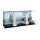 Pr&eacute;sentoir en acrylique pour LEGO&reg; 21067 Tower Bridge (Avec image de fond et base noire)