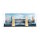 Pr&eacute;sentoir en acrylique pour LEGO&reg; 21067 Tower Bridge (Avec image de fond et base noire)