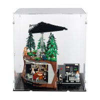 Display in acrilico per LEGO&reg; 21369 The X-Files (con fondo nero)