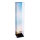 Acrylic display for LEGO&reg; 21309/92176 NASA Apollo Saturn V (With background image & black base)