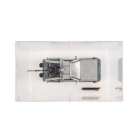 Vitrine en acrylique pour LEGO&reg; ou autres objets dexposition 49 x 28 x 31cm (avec base blance)