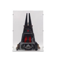 Acrylic display for LEGO&reg; or other display items 34 x 28 x 44 cm (with white base)