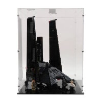 Acryl-Display f&uuml;r LEGO&reg; oder andere Ausstellungsst&uuml;cke 26 x 26 x 36 cm (Mit schwarzem Boden)