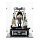 Acryl-Display f&uuml;r LEGO&reg; oder andere Ausstellungsst&uuml;cke 20 x 15 x 25 cm (Mit schwarzem Boden)