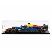 Acrylic display for LEGO&reg; or other display items 21 x 10 x 6cm (with black base)