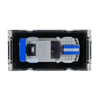 Acrylic display for LEGO&reg; or other display items 21 x 10 x 6cm (with black base)