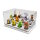 Acrylic display for 12 Nintendo Amiibo figures  (With white floor)