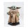 Acrylic display case for Hot Toys LMS013 1/1 Star Wars Grogu Masterpiece figure (with white base)