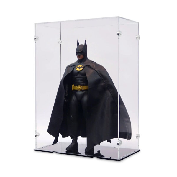 Acrylic display for Hot Toys DX Series 1/6 Batman 1989 (with black base)