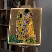 BB LED Beleuchtungs-Set f&uuml;r LEGO&reg; 31221 Gustav Klimt - Der Kuss mit Fernbedienung