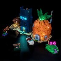 BB Set di illuminazione a LED per LEGO&reg; 11386 SpongeBob - Bikini Bottom con telecomando