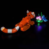 BB Set di illuminazione a LED per LEGO&reg; 31394 Adorabili animali - Panda rosso