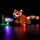 BB Set di illuminazione a LED per LEGO&reg; 31394 Adorabili animali - Panda rosso