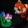 BB Set di illuminazione a LED per LEGO&reg; 31394 Adorabili animali - Panda rosso