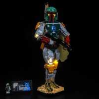 BB LED Beleuchtungs-Set f&uuml;r LEGO&reg; 75455 Star Wars - Boba Fett mit Fernbedienung