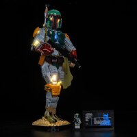 BB LED Beleuchtungs-Set f&uuml;r LEGO&reg; 75455 Star Wars - Boba Fett mit Fernbedienung