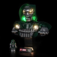 BB LED Lighting Set for LEGO&reg; 76345 Doctor Doom Bust