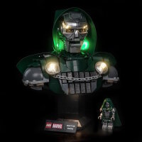 BB LED Lighting Set for LEGO&reg; 76345 Doctor Doom Bust
