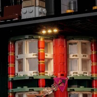BB LED Beleuchtungs-Set f&uuml;r LEGO&reg; 76476 Harry Potter - Das Zaubereiministerium &ndash; Sammleredition mit Fernbedienung